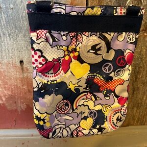 Retro 1970’s Hippie Peace and Love Crossbody